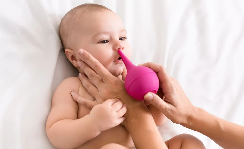 how to clean baby nose
