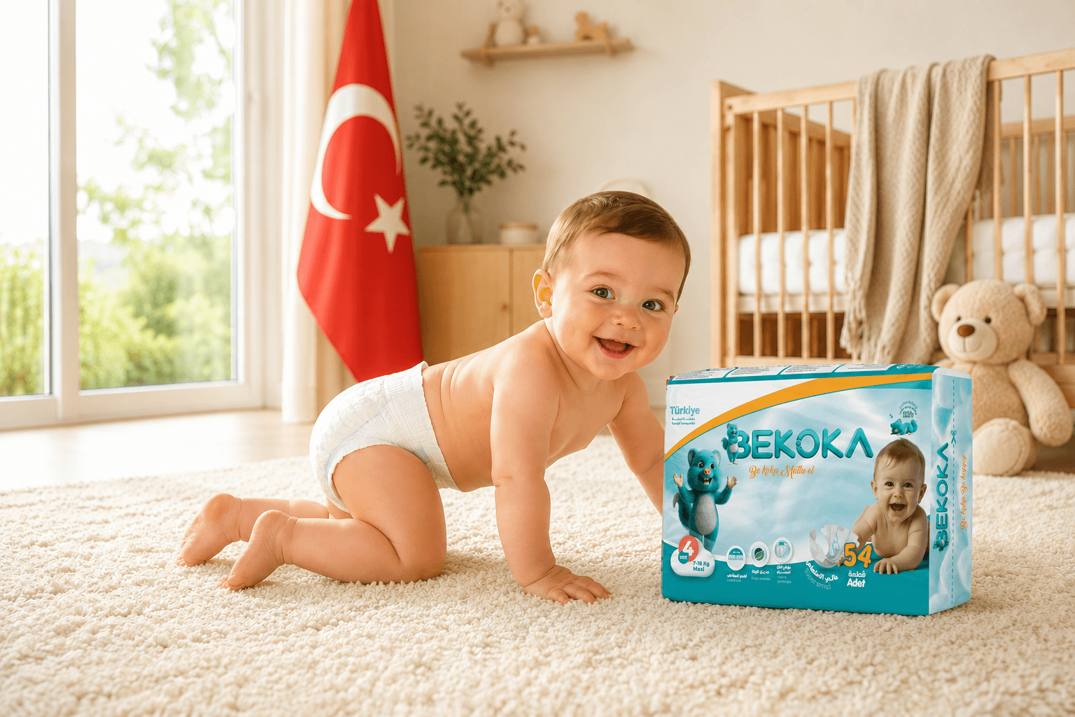 أفضل حفاضات أطفال تركية